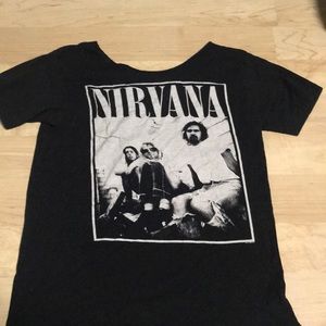 Black Nirvana t-shirt